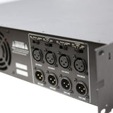 TIC-D4500 4-Inputs 4-Zone Professional 4Ω / 8Ω / 70V 4x300W Bridged Power Amplifier w/Separate Volume Controller