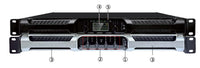 AMP28 4Zones 3200W(4X800W) Intelligent Energy-Saving Power Amplifier(70v/100v 2/4/8 Ω)